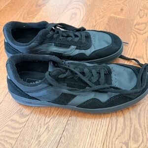 Men's Vans Black Sneakers Size 12